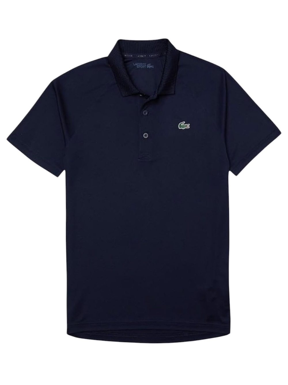 Lacoste Mens Regular Fit UV Protect  Navy Blue Polo Shirt